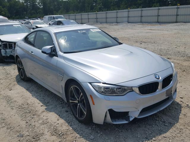 WBS3R9C52GK338456 - 2016 BMW M4 SILVER photo 1