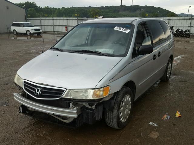 5FNRL185X3B118163 - 2003 HONDA ODYSSEY LX SILVER photo 2