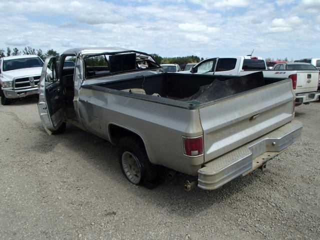 2GTGK24M6F1540645 - 1985 GMC K2500 GRAY photo 3