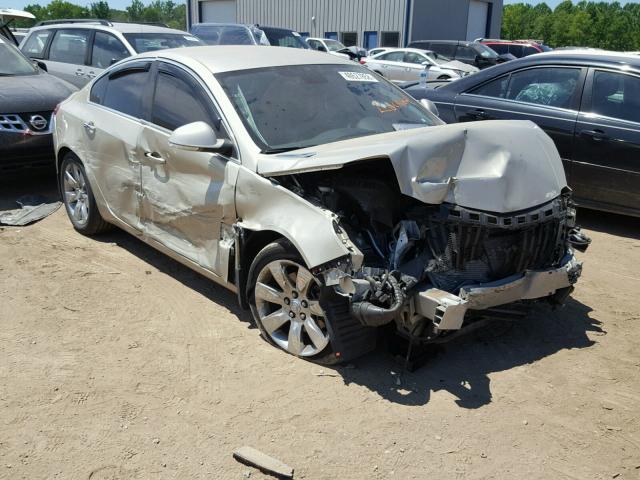 2G4GS5EV7D9161575 - 2013 BUICK REGAL PREM TAN photo 1