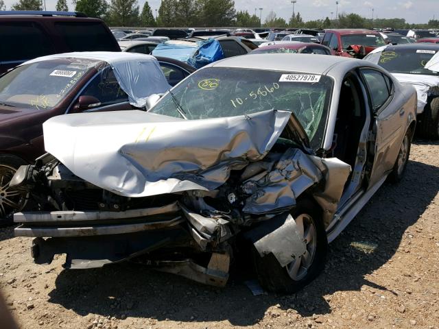 2G2WP552181105860 - 2008 PONTIAC GRAND PRIX SILVER photo 2