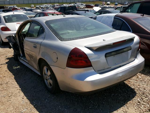 2G2WP552181105860 - 2008 PONTIAC GRAND PRIX SILVER photo 3