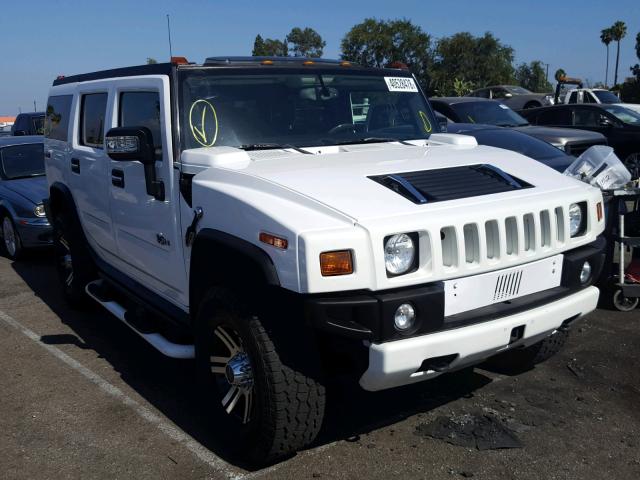 5GRGN23818H105719 - 2008 HUMMER H2 WHITE photo 1