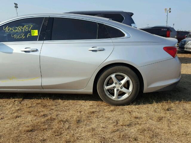 1G1ZB5ST4GF206024 - 2016 CHEVROLET MALIBU SILVER photo 9