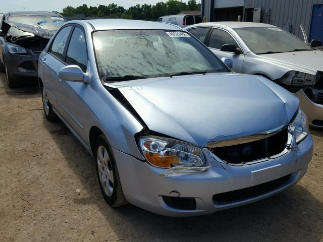 KNAFE121475483350 - 2007 KIA SPECTRA EX BLUE photo 1