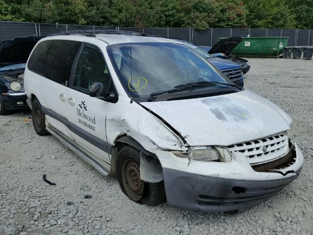 1C4GJ44G8YB636465 - 2000 CHRYSLER GRAND VOYA WHITE photo 1