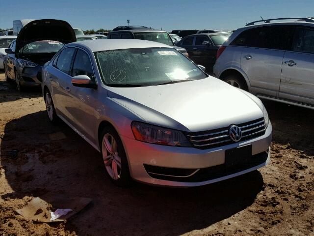 1VWAS7A36EC051313 - 2014 VOLKSWAGEN PASSAT SILVER photo 1