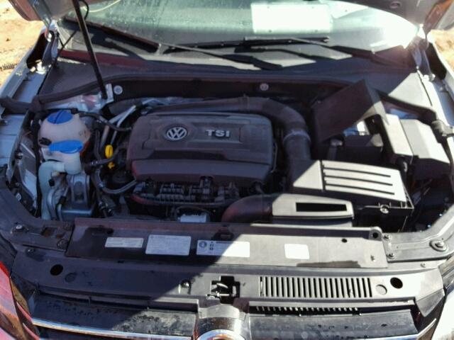 1VWAS7A36EC051313 - 2014 VOLKSWAGEN PASSAT SILVER photo 7