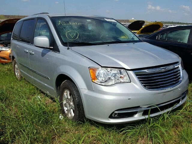 2C4RC1BG8CR374851 - 2012 CHRYSLER TOWN & COU SILVER photo 1