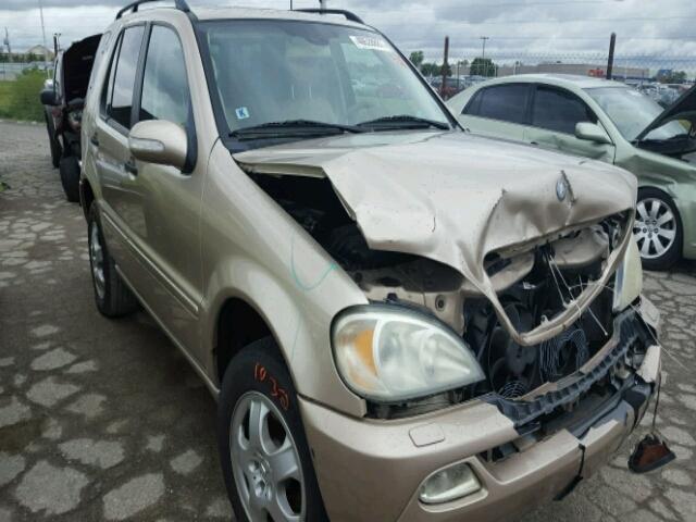 4JGAB54E23A385850 - 2003 MERCEDES-BENZ ML TAN photo 1