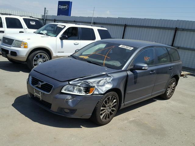 YV1390MW2A2534473 - 2010 VOLVO V50 2.4I GRAY photo 2