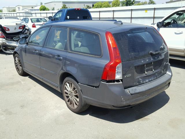 YV1390MW2A2534473 - 2010 VOLVO V50 2.4I GRAY photo 3