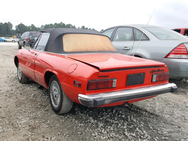 3044305 - 1974 ALFA ROMEO SPIDER RED photo 3