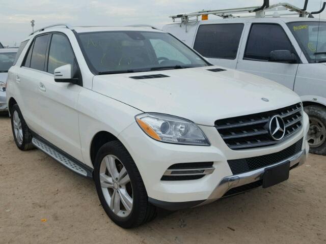 4JGDA5JB6DA245568 - 2013 MERCEDES-BENZ ML 350 WHITE photo 1