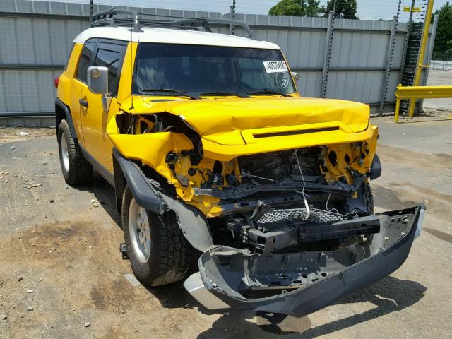 JTEZU11FX70002512 - 2007 TOYOTA FJ CRUISER YELLOW photo 1