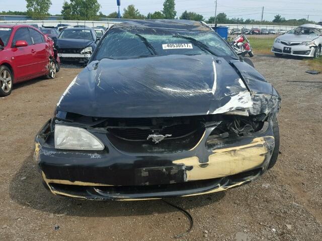 1FALP42T8SF249465 - 1995 FORD MUSTANG GT BLACK photo 9