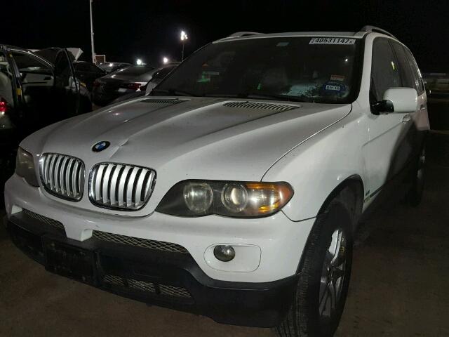 5UXFB53554LV07603 - 2004 BMW X5 4.4I WHITE photo 2