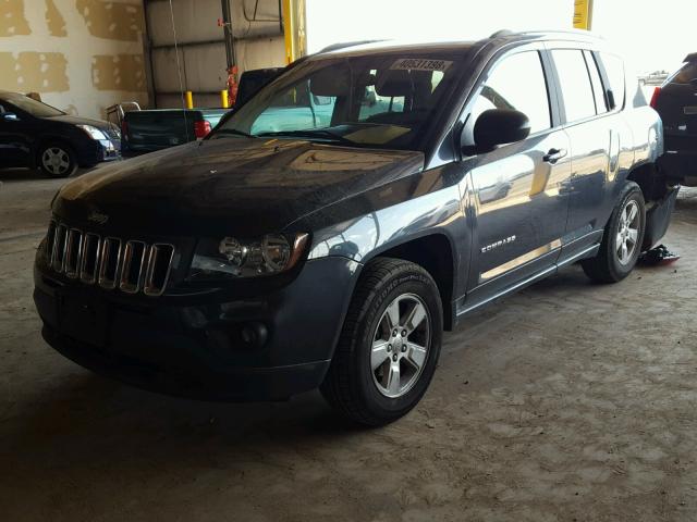 1C4NJCBA1ED812482 - 2014 JEEP COMPASS SP CHARCOAL photo 2