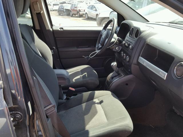 1C4NJCBA1ED812482 - 2014 JEEP COMPASS SP CHARCOAL photo 5