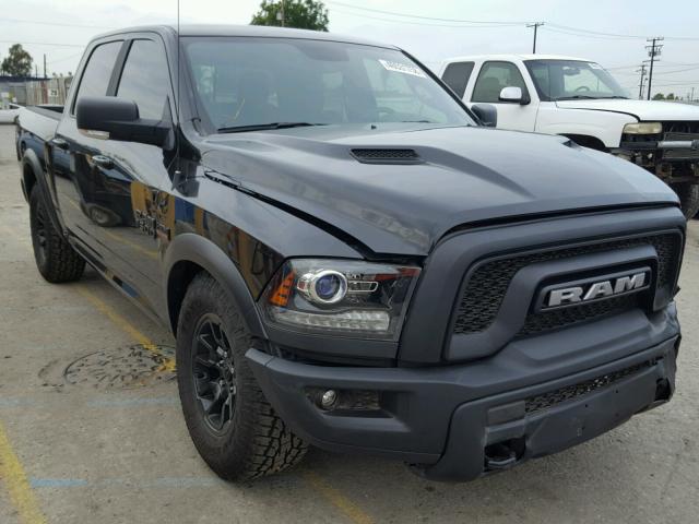 1C6RR6YT6JS173825 - 2018 RAM 1500 REBEL BLACK photo 1