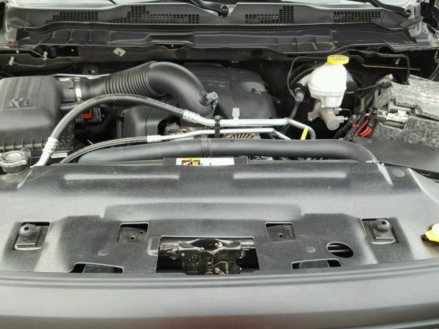 1C6RR6YT6JS173825 - 2018 RAM 1500 REBEL შავი ფოტო 7