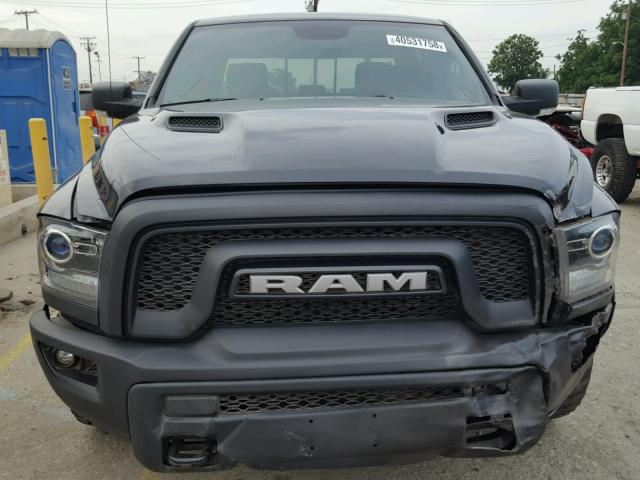 1C6RR6YT6JS173825 - 2018 RAM 1500 REBEL BLACK photo 9