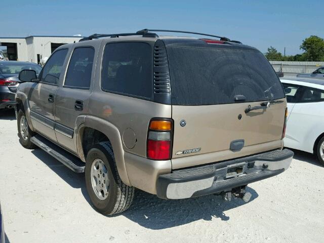 1GNEC13V26R110764 - 2006 CHEVROLET TAHOE C150 TAN photo 3