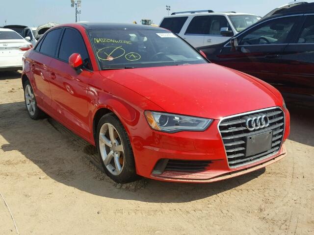 WAUBFGFF8F1117174 - 2015 AUDI A3 2.0T RED photo 1