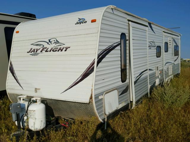 1UJBJ0BS5C18S0609 - 2012 CABIN TRAILER JAYCO WHITE photo 2