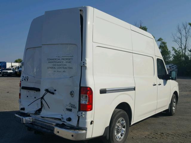 1N6AF0LYXFN803282 - 2015 NISSAN NV 2500 WHITE photo 4