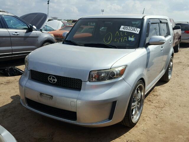 JTLKE50E691083416 - 2009 SCION XB SILVER photo 2