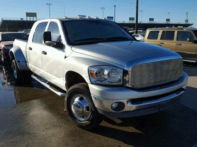 3D7MX49C66G233201 - 2006 DODGE RAM 3500 SILVER photo 1