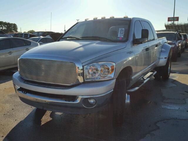 3D7MX49C66G233201 - 2006 DODGE RAM 3500 SILVER photo 2