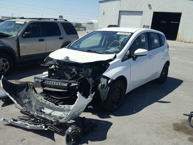 3N1CE2CP6FL420847 - 2015 NISSAN VERSA NOTE WHITE photo 2