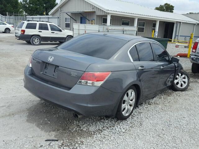 1HGCP26848A156857 - 2008 HONDA ACCORD GRAY photo 4