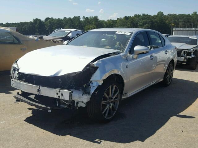 JTHCE1BL0D5005816 - 2013 LEXUS GS Plata foto 2