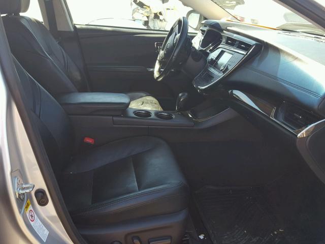 4T1BK1EB7DU001921 - 2013 TOYOTA AVALON BAS SILVER photo 5