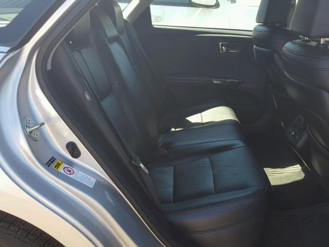 4T1BK1EB7DU001921 - 2013 TOYOTA AVALON BAS SILVER photo 6