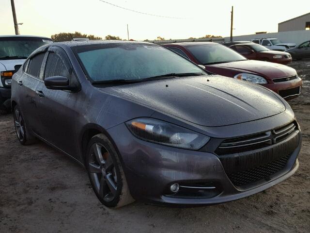 1C3CDFEB8FD411148 - 2015 DODGE DART GRAY photo 1