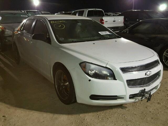 1G1ZA5EU5BF144892 - 2011 CHEVROLET MALIBU LS WHITE photo 1