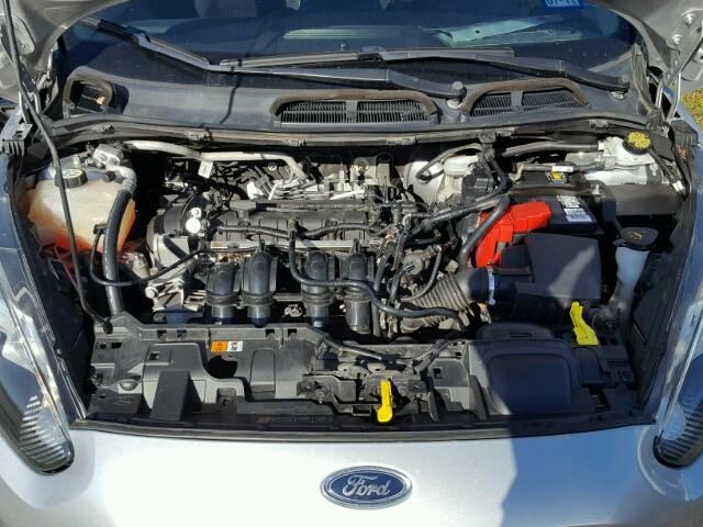 3FADP4EJ4EM122909 - 2014 FORD FIESTA SILVER photo 7