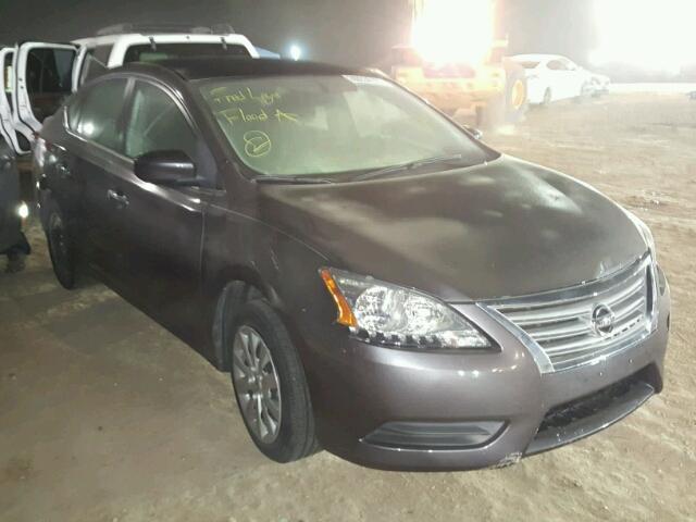 3N1AB7AP6EL658793 - 2014 NISSAN SENTRA CHARCOAL photo 1