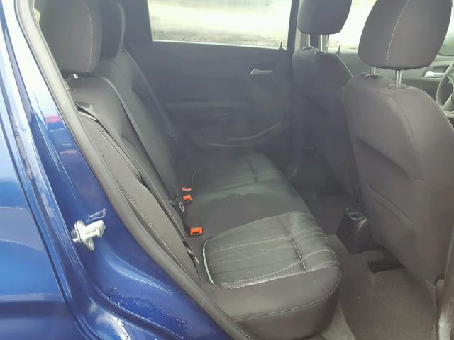 1G1JC6SH2D4247836 - 2013 CHEVROLET SONIC BLUE photo 6