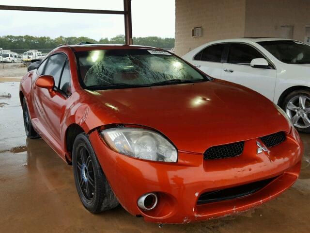 4A3AK34T36E050632 - 2006 MITSUBISHI ECLIPSE GT ORANGE photo 1