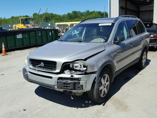 YV1CZ59H841106084 - 2004 VOLVO XC90 SILVER photo 2