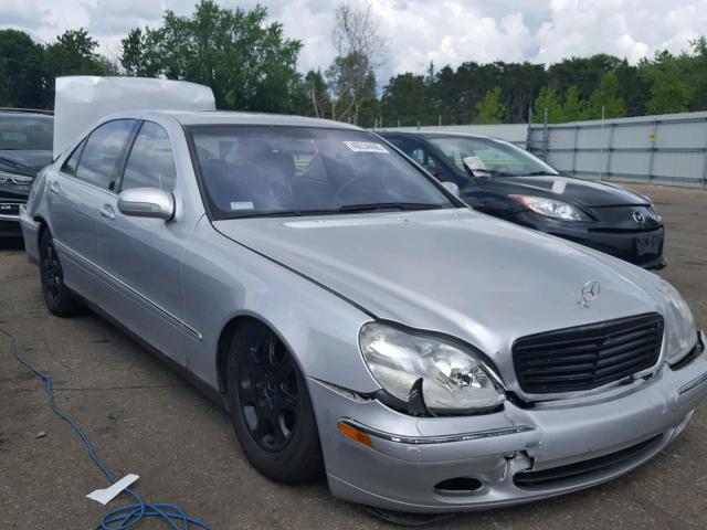 WDBNG70J71A144299 - 2001 MERCEDES-BENZ S 430 GRAY photo 1