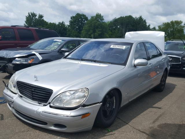 WDBNG70J71A144299 - 2001 MERCEDES-BENZ S 430 GRAY photo 2