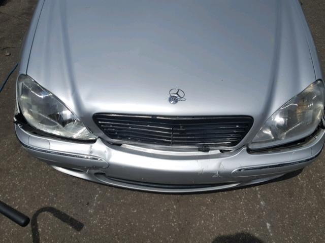 WDBNG70J71A144299 - 2001 MERCEDES-BENZ S 430 GRAY photo 7