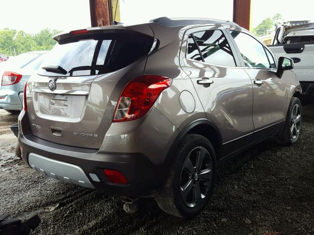 KL4CJBSB9EB689840 - 2014 BUICK ENCORE CON GOLD photo 4