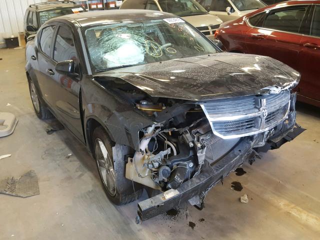 1B3LC76M68N636381 - 2008 DODGE AVENGER R/ BLACK photo 1